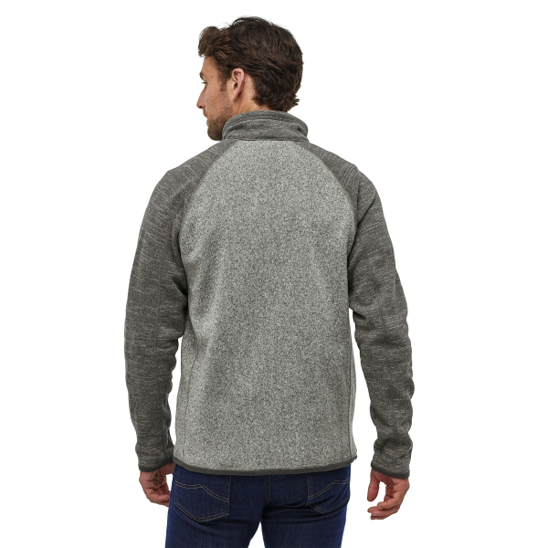 Patagonia Better Sweater Qtr Zip 25523 NKFG Model Back Patagonia Better Sweater Qtr Zip 25523 NKFG Model Back